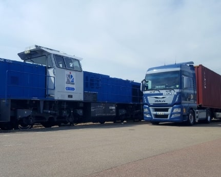 Transports Becker - Ligne ferroviaire Chalon sur Saône Le Havre