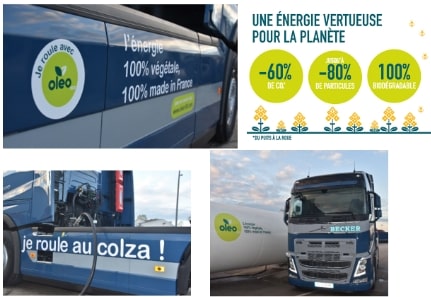 Les Transports BECKER roulent au colza - Transport et logistique