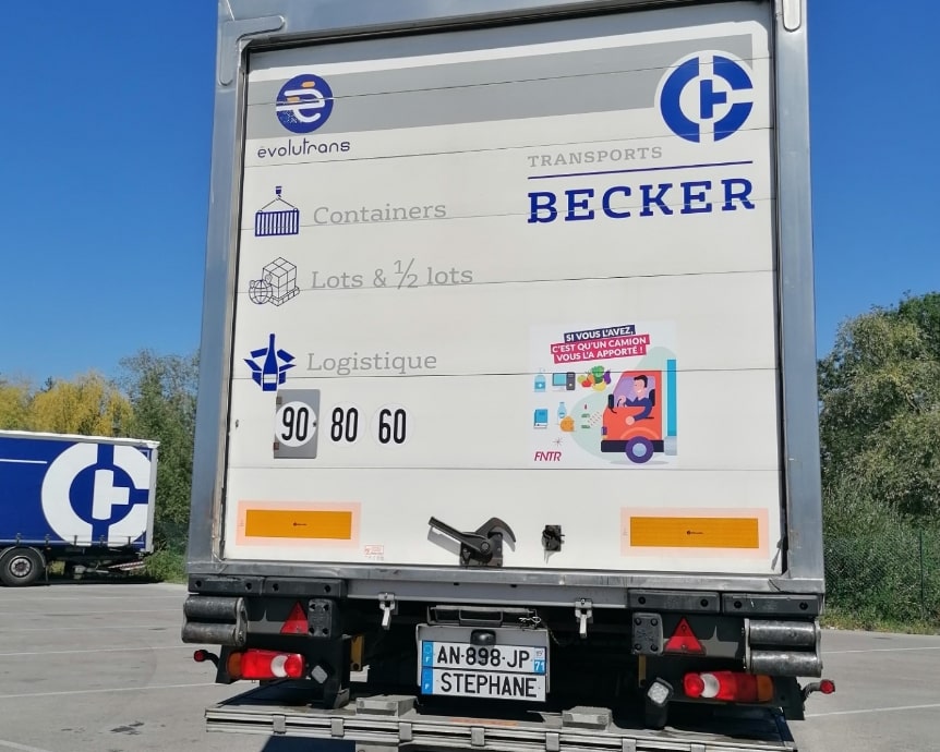Transports Becker - Si vous l’avez, c’est qu’un camion vous l’a apporté