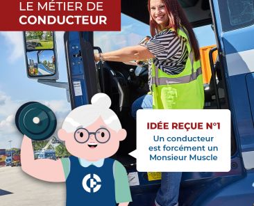 idée reçue métier conducteur routier transports becker