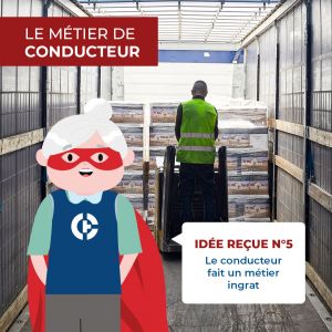 idée reçue métier conducteur routier transports becker