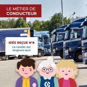 idée reçue métier conducteur routier transports becker