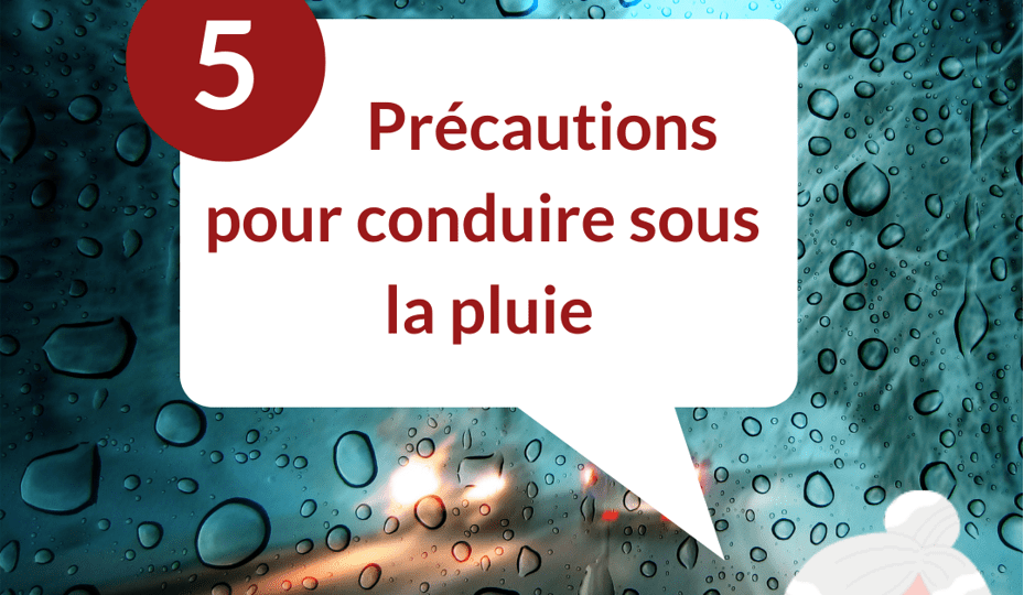 précautions conduite sous la pluie Transports Becker